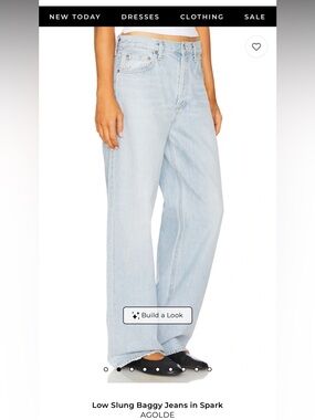 AGOLDE low slung baggy